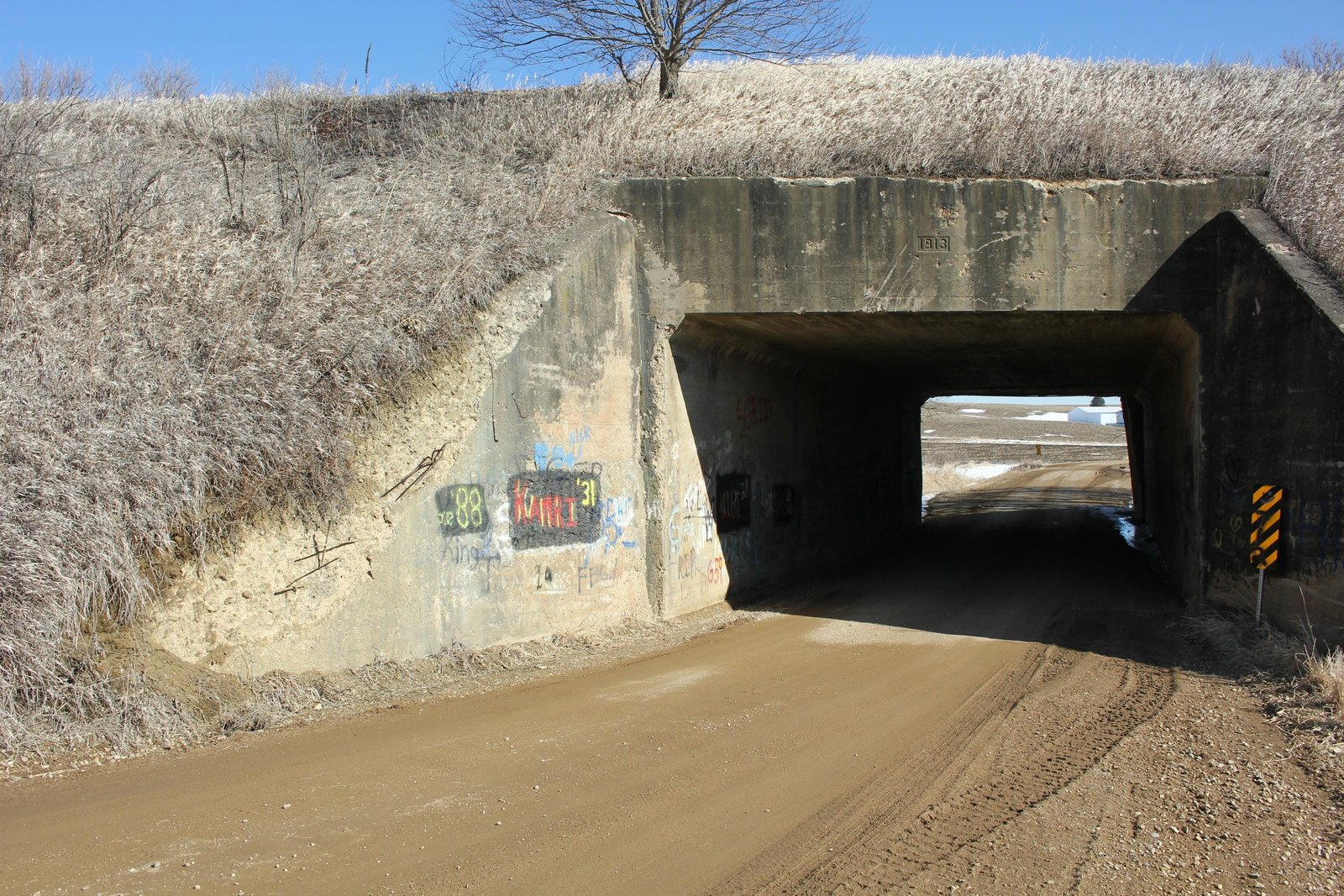 West abutment